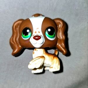 Littlest Pet Shop Hasbro - Rare Cocker Spaniel 031 G #156  2005 Hasbro LPS